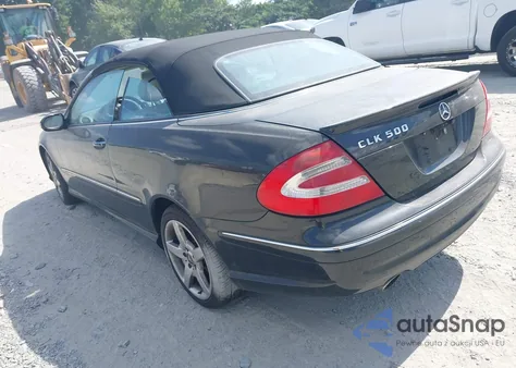 2005 Mercedes-Benz Clk 500 из США, поврежденный, VIN WDBTK75J55F123703